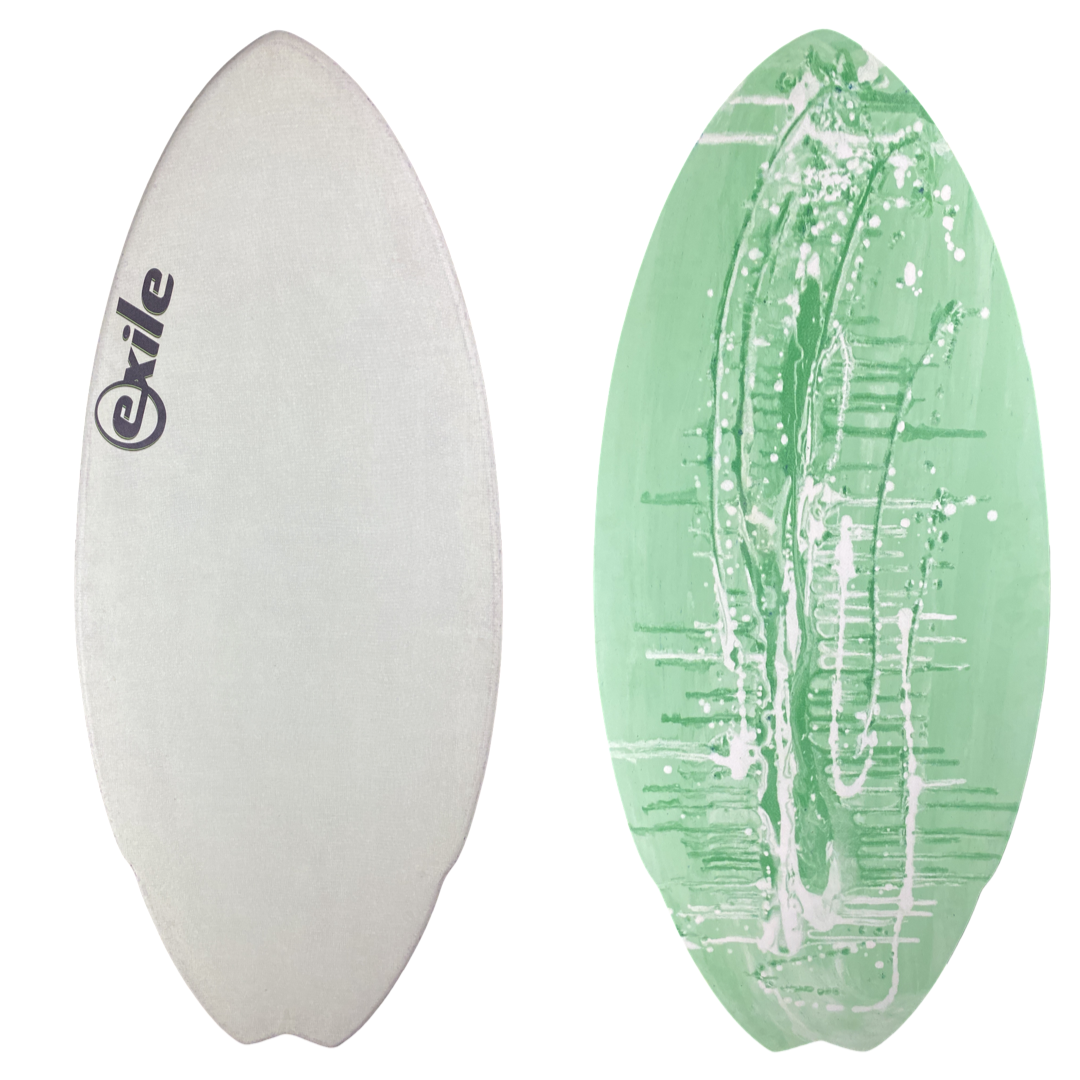 スキムボード　EXILE Dude Cruise USS Excelsior Dude! Cruise™ Double Carbon Fiber Epoxy Skimboard
