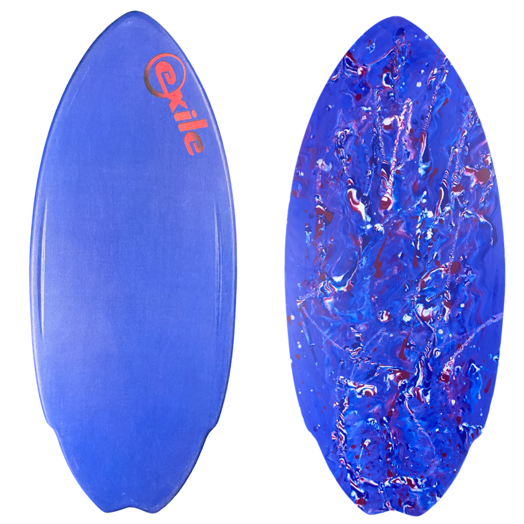スキムボード　EXILE Dude Cruise USS Excelsior Dude! Cruise™ Double Carbon Fiber Epoxy Skimboard