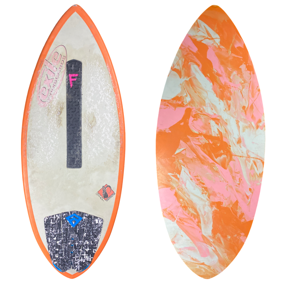 EXILE スキムボード パウロプリエットモデル EXILE スキムボード パウロプリエットモデル XS (48”) EX1 Skimboard