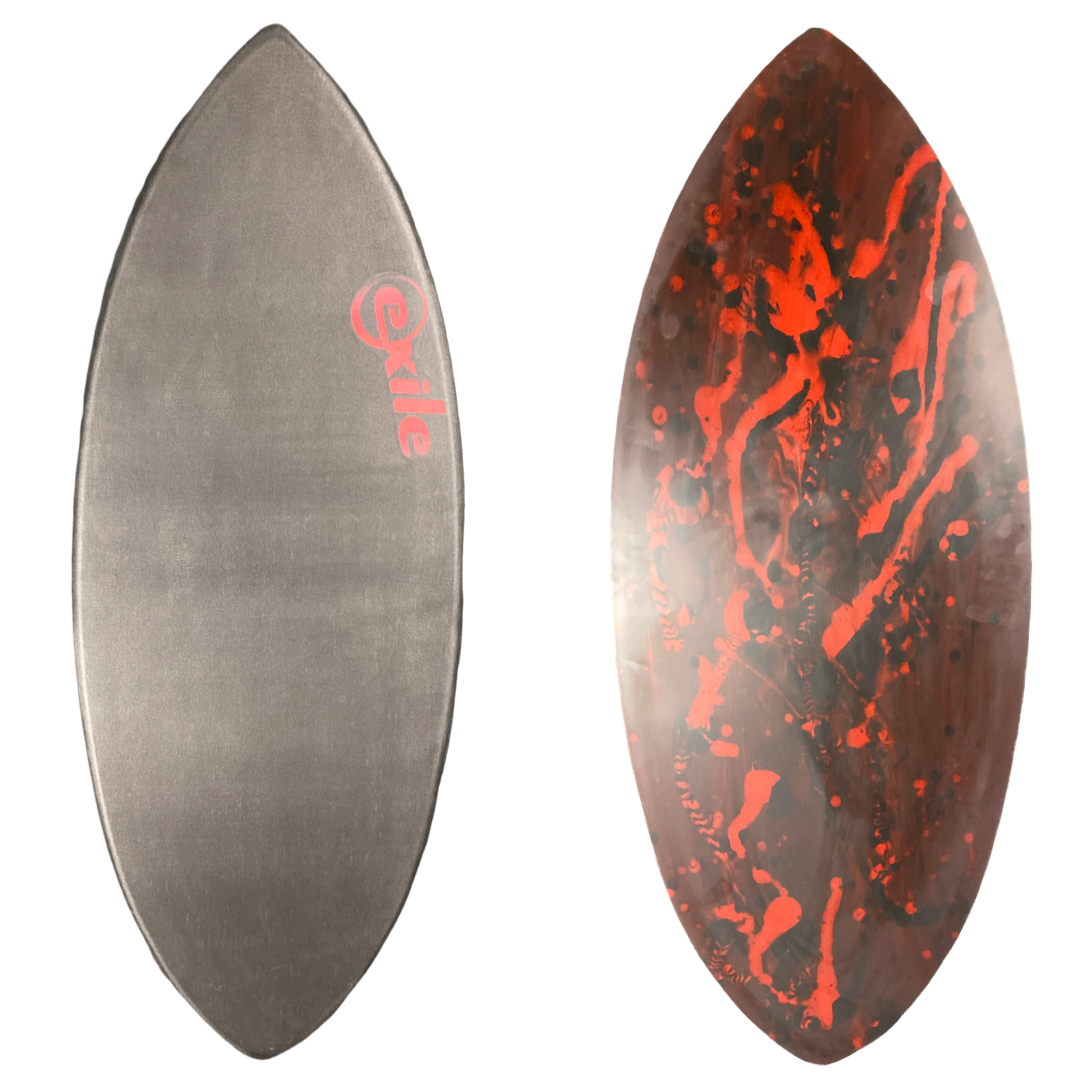 Hornet Carbon Skimboard Medium Small - Gray | Exile Skimboards