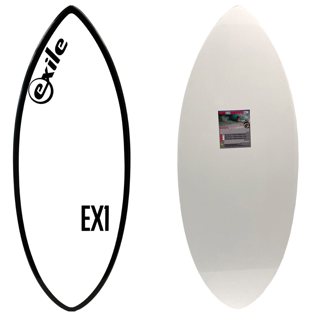 EX1 EGlass Epoxy Skimboard Exile Skimboards