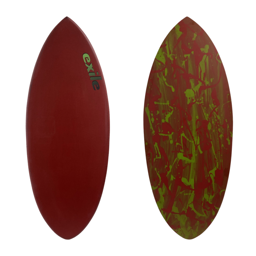 Extra Large Hybrid Shape 5/8" Double Carbon Fiber Epoxy Skimboard