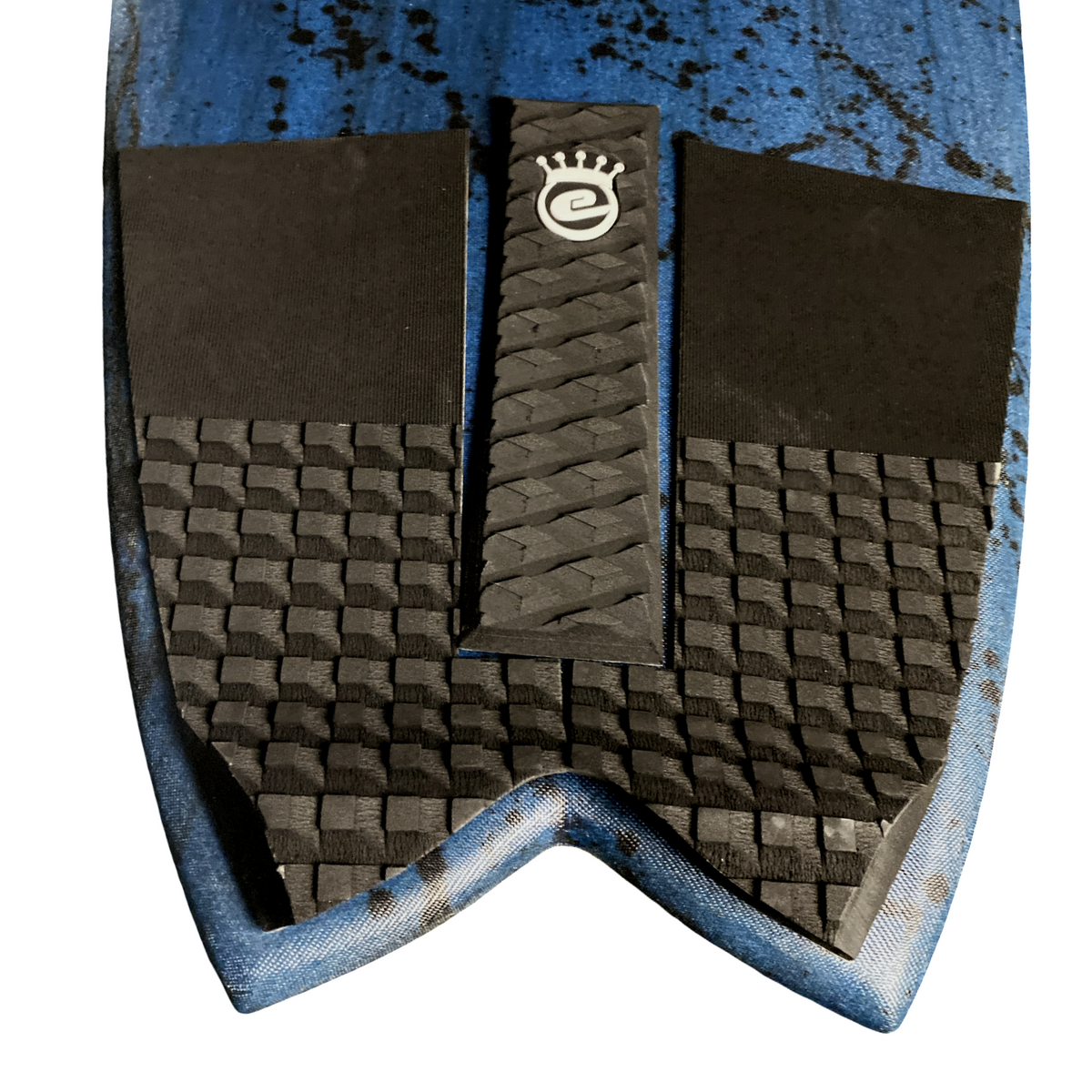 Blairacuda 3-Piece Traction Tail Pad in Black | Exile Skimboards