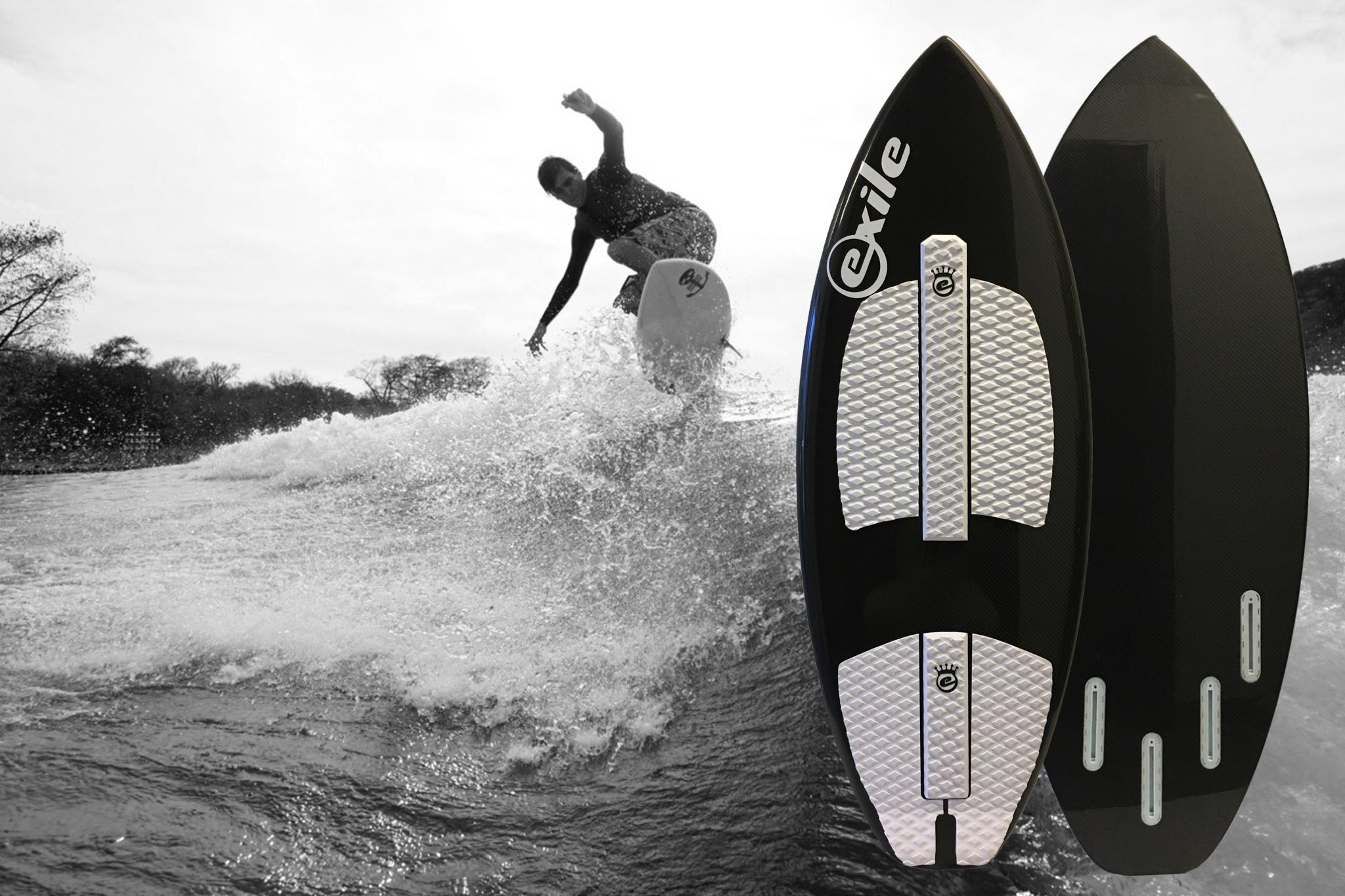 Exile Introduces It's First Surf Style Wakesurfer