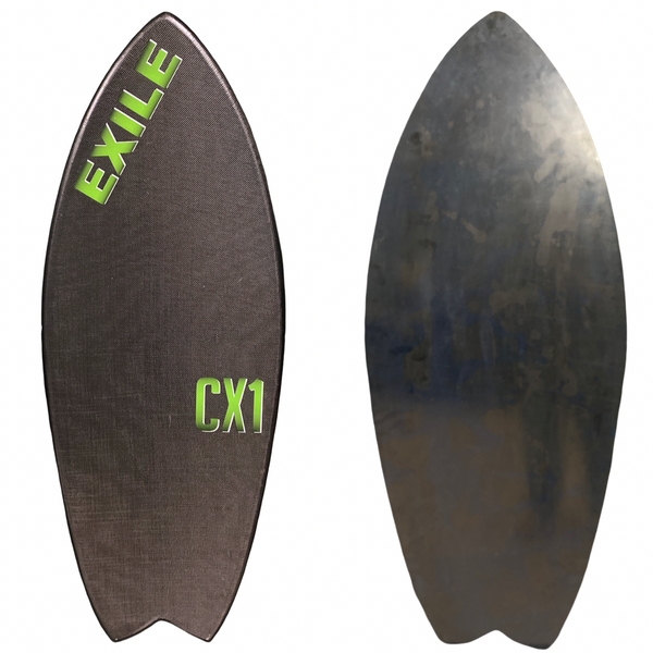 Small CX1 Blairacuda™ Shape Double Carbon Fiber Epoxy Skimboard
