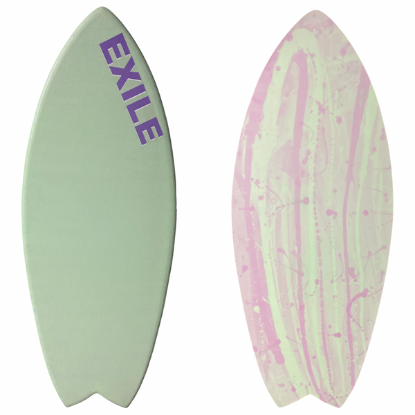 Large Blairacuda™ 5/8" Double Carbon Fiber Epoxy Skimboard