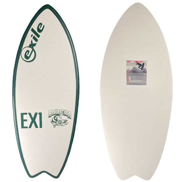 BLEMISHED Extra Small Blairacuda™ EX1 E-Glass Epoxy Skimboard