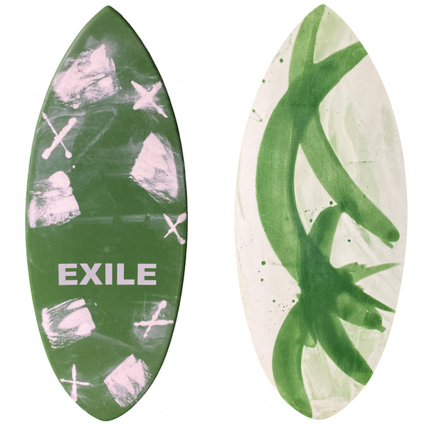 Large Hybrid 5/8" Double Carbon Fiber Epoxy Skimboard