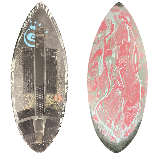 BLEMISHED Large Pro Shape 5/8” G.O.A.T. Construction Skimboard