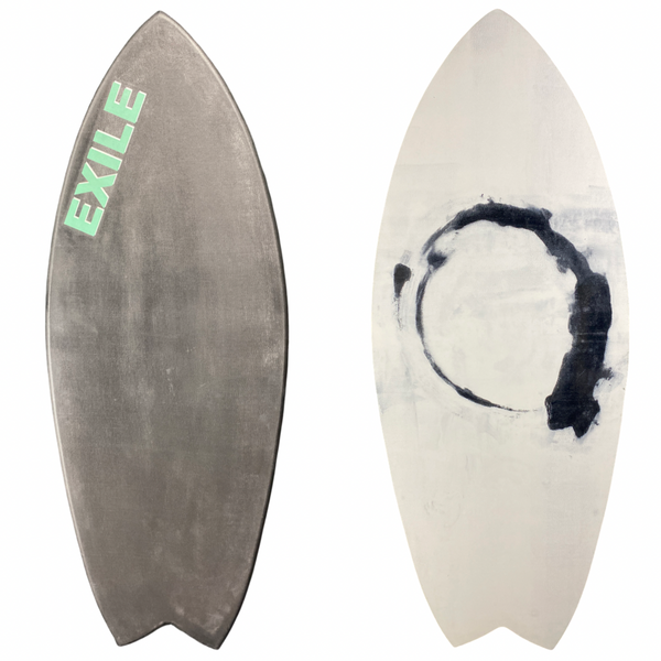 55" Blairacuda™ Shape Double Carbon Fiber Epoxy Skimboard