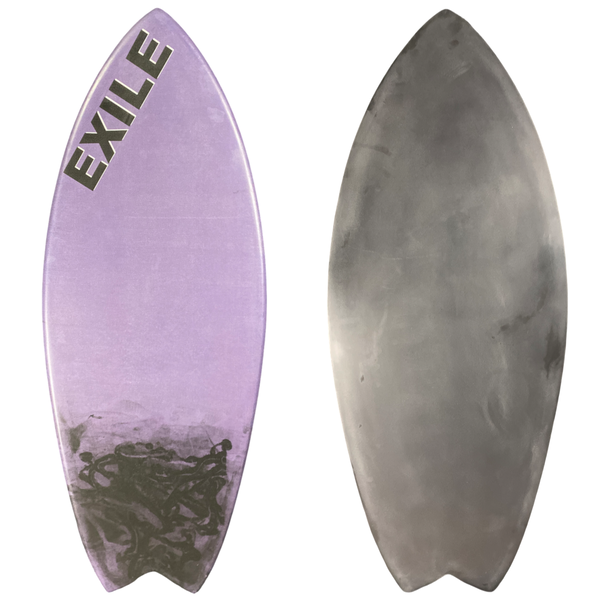 Small Blairacuda™ 5/8" Double Carbon Fiber Epoxy Skimboard