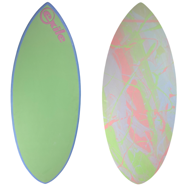 Medium Hybrid 3/4” Double Carbon Fiber Epoxy Skimboard