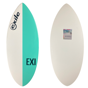 EX1 Exile Skimboard White Green 50/50