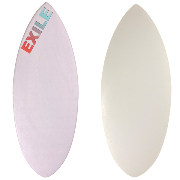 Medium Large Pro Shape 5/8” Double Carbon Fiber Epoxy Skimboard