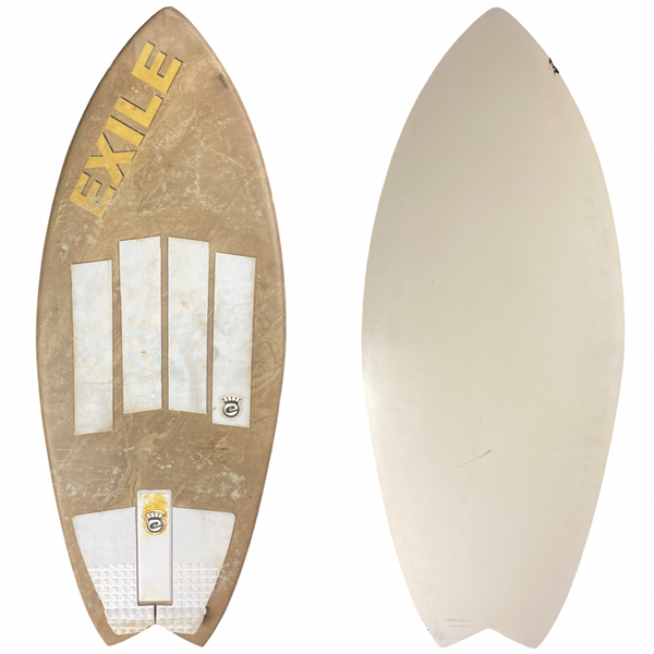 BLEMISHED Extra Extra Large Blairacuda™ 5/8" Double Carbon Fiber Epoxy Skimboard