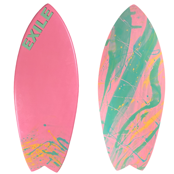 Medium Blairacuda™ 5/8" Double Carbon Fiber Epoxy Skimboard
