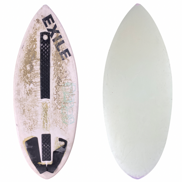 Used Extra Large Pro Shape 3/4” Tapered to 5/8” Double Carbon Epoxy Skimboard