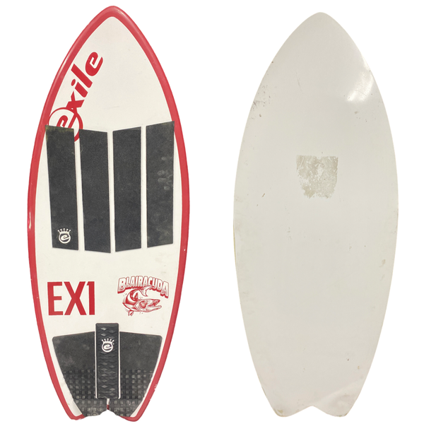 BLEMISHED Small Blairacuda™ 3/4'' tapered to 5/8" EX1 E-Glass Epoxy Skimboard