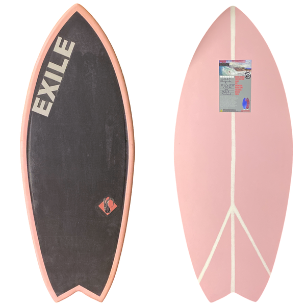 BLEMISHED Small Blairacuda™ 3/4" Tapered to 5/8" G.O.A.T. Construction Skimboard