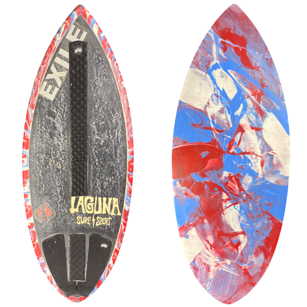 Used Medium Small Pro Shape 5/8" G.O.A.T. Construction Skimboard