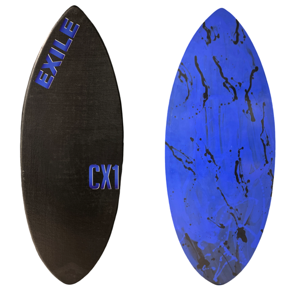Small CX1 Hybrid Shape Carbon Fiber Epoxy Skimboard