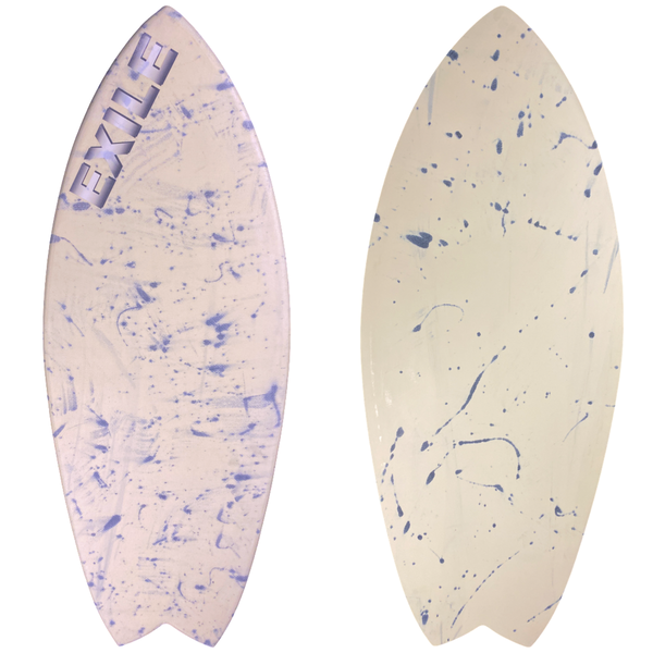 Large Blairacuda™ 5/8" Double Carbon Fiber Epoxy Skimboard