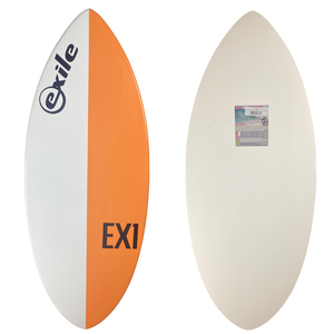 EX1 Exile Skimboard White Orange 50/50