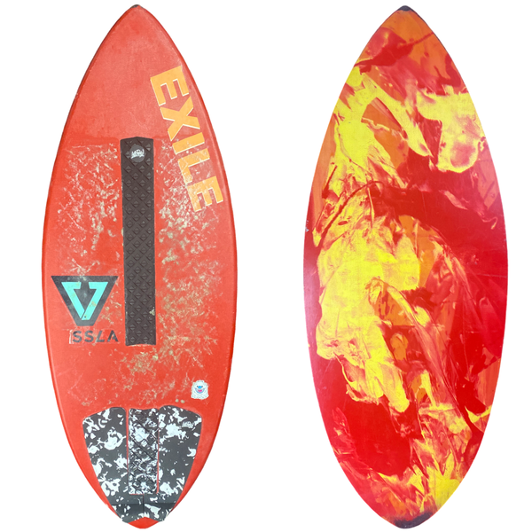 Used Extra Small Pro Shape 5/8" Double Carbon Epoxy Construction Epoxy Skimboard