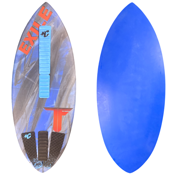 Small Hornet™ 3/4” Taper to 5/8" Double Carbon Fiber Epoxy Skimboard