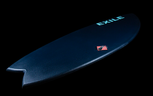 Blairacuda™ Carbon Skimboard Small 3/4 Blairacuda™ Carbon Skimboard Small 3/4