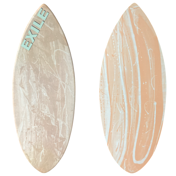 Medium Pro Shape 5/8” Double Carbon Fiber Epoxy Skimboard