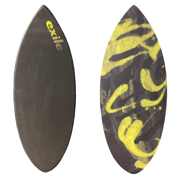 Small Pro Shape 5/8” Double Carbon Fiber Epoxy Skimboard