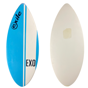 EXO Exile Epoxy Skimboard Blue White Stripe