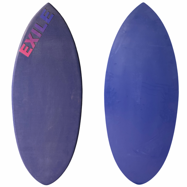 Extra Large Hybrid 3/4" Tapered to 5/8" Double Carbon Fiber Epoxy Skimboard