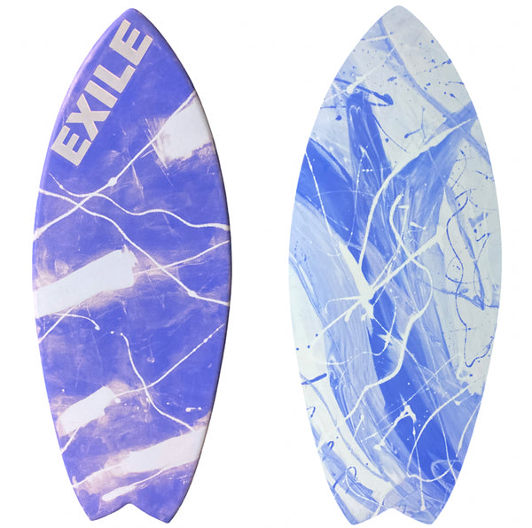 Small Blairacuda™ 5/8" Double Carbon Fiber Epoxy Skimboard