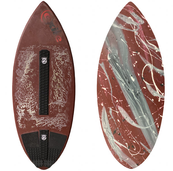 Used Small Pro Shape 5/8” Double Carbon Fiber Epoxy Skimboard