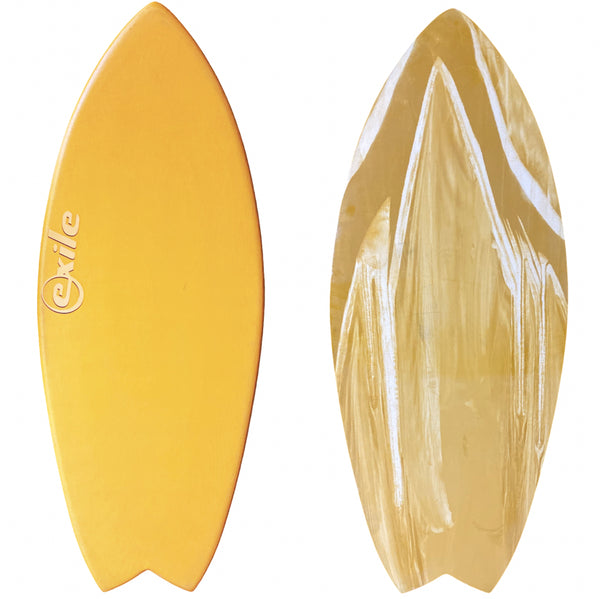 Large Blairacuda™ 5/8" Double Carbon Fiber Epoxy Skimboard