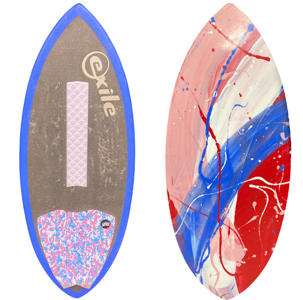 Used 43" Hornet™ Timmy Taper Double Carbon Fiber Epoxy Skimboard