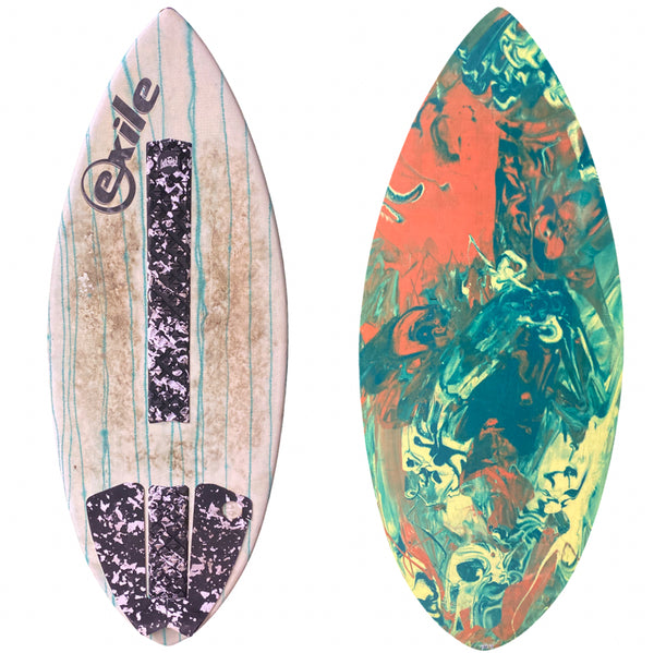 Used 46.5" Pro Shape Timmy Taper Double Carbon Epoxy Construction Epoxy Skimboard
