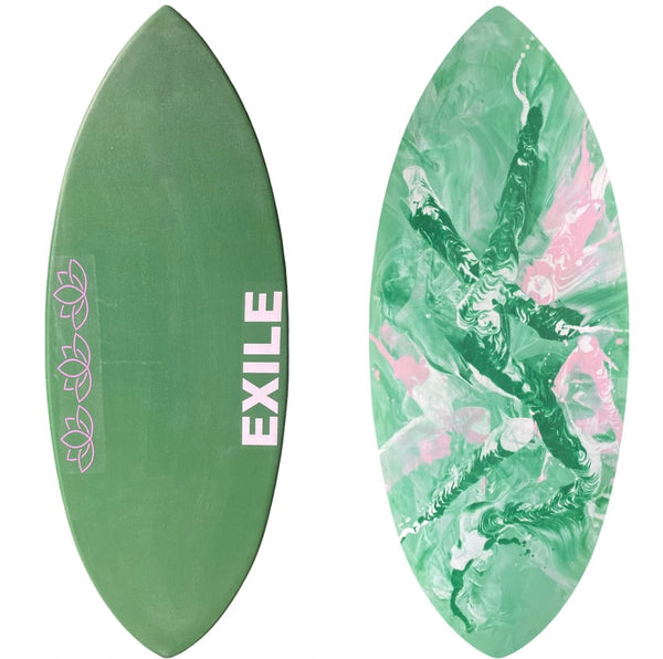 Custom Lotus™ Shape Double Carbon Fiber Epoxy Skimboard