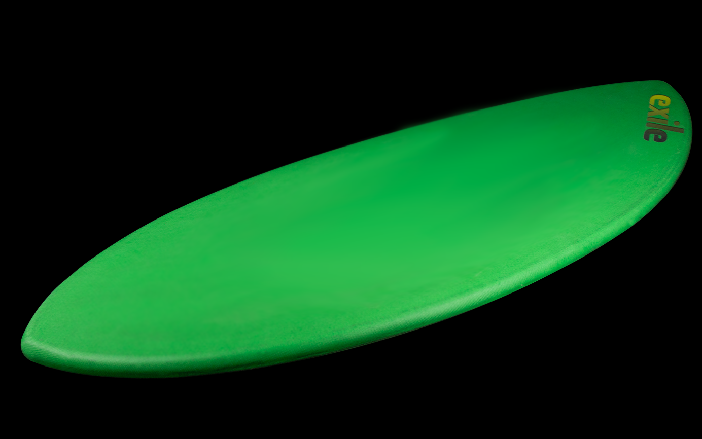 Exile Double Carbon Epoxy Pro Hybrid Skimboard