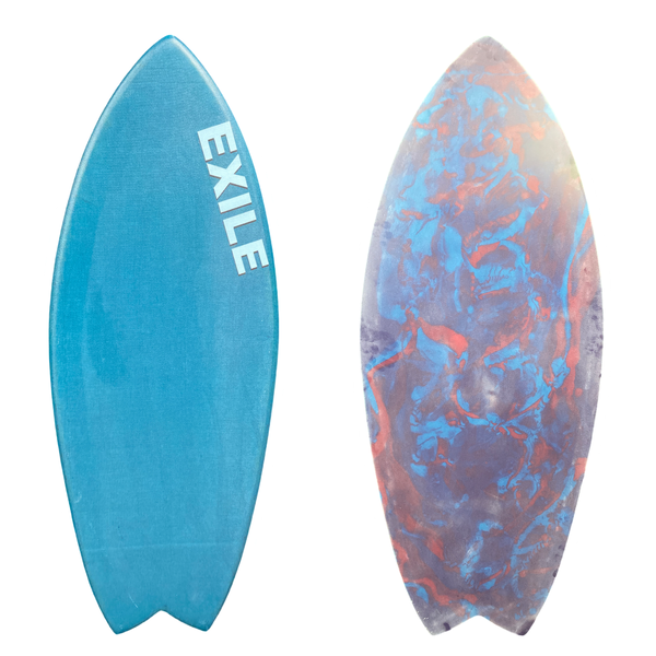 Medium Blairacuda™ 5/8" Double Carbon Fiber Epoxy Skimboard