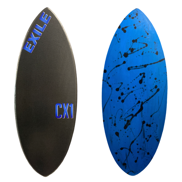 Small CX1 Hybrid Shape Double Carbon Fiber Epoxy Skimboard