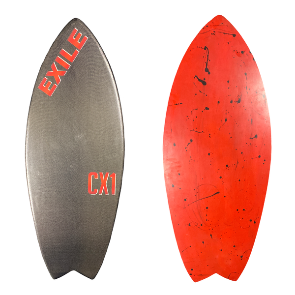 Small CX1 Blairacuda™ Shape Double Carbon Fiber Epoxy Skimboard