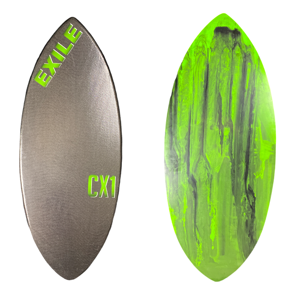 Exile Double Carbon Epoxy CX1 Skimboard