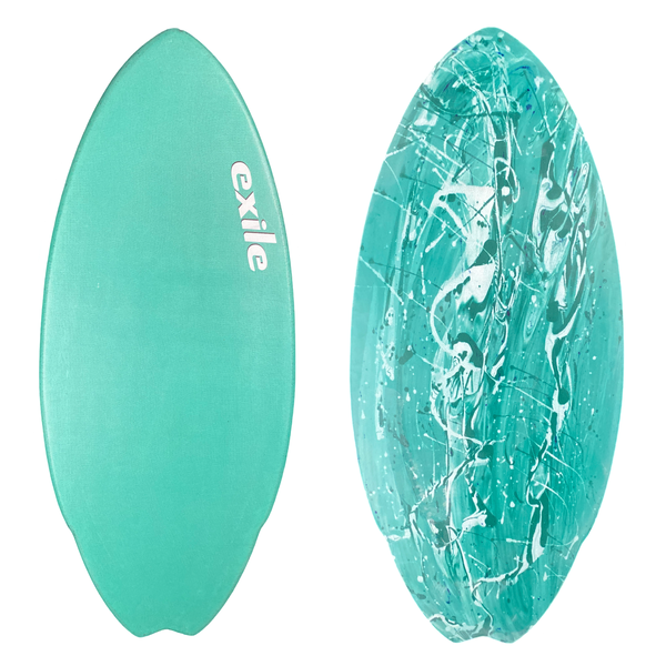 USS Excelsior Dude! Cruise™ 5/8" Double Carbon Fiber Epoxy Skimboard