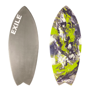 Exile Double Carbon Fiber Epoxy Blairacuda Skimboard