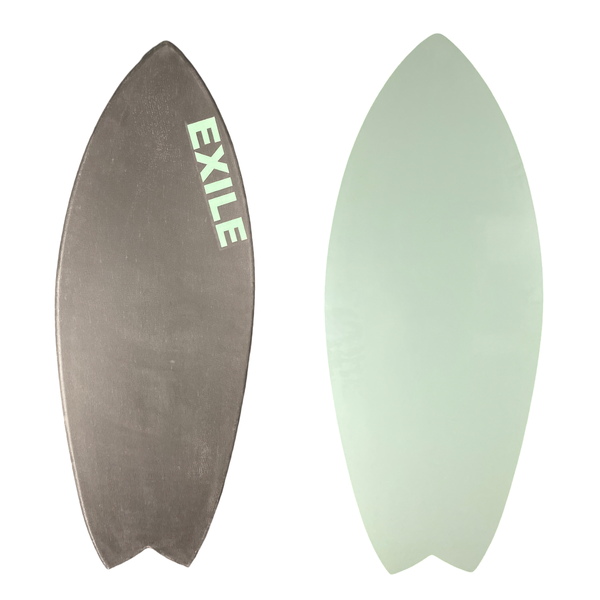 Exile Double Carbon Fiber Epoxy Blairacuda Skimboard