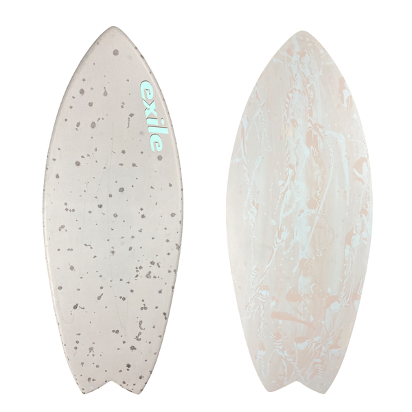 Medium Blairacuda™ 5/8" Double Carbon Fiber Epoxy Skimboard