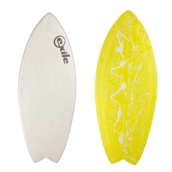 Large Blairacuda™ 5/8" Double Carbon Fiber Epoxy Skimboard